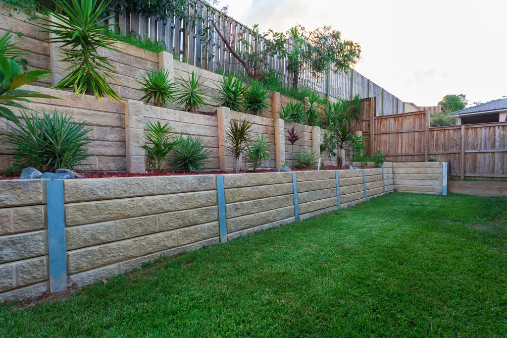 High Retaining Wall