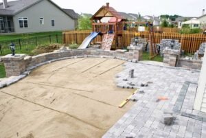 Outdoor Paver Patio